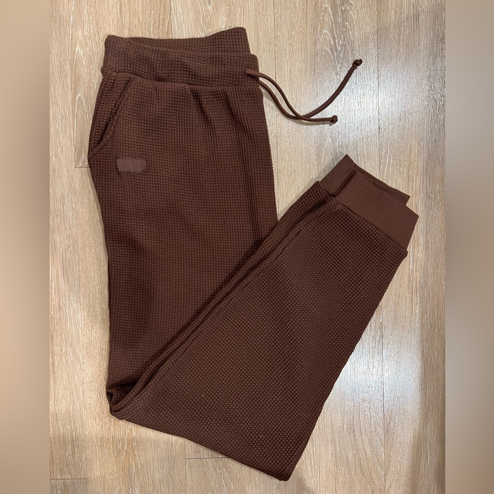 Set Active Waffle Joggers Expresso